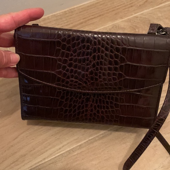 Brighton Leather Crossbody Wallet Bag - Picture 4 of 11